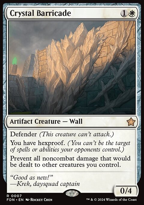 Crystal Barricade